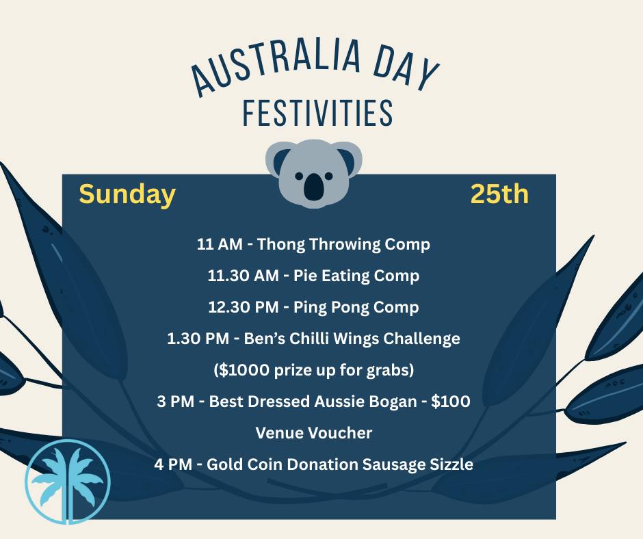 Australia Day Events Mission Beach and Dunk Island 2026 10 Mission Beach Resort Australia Day 2026